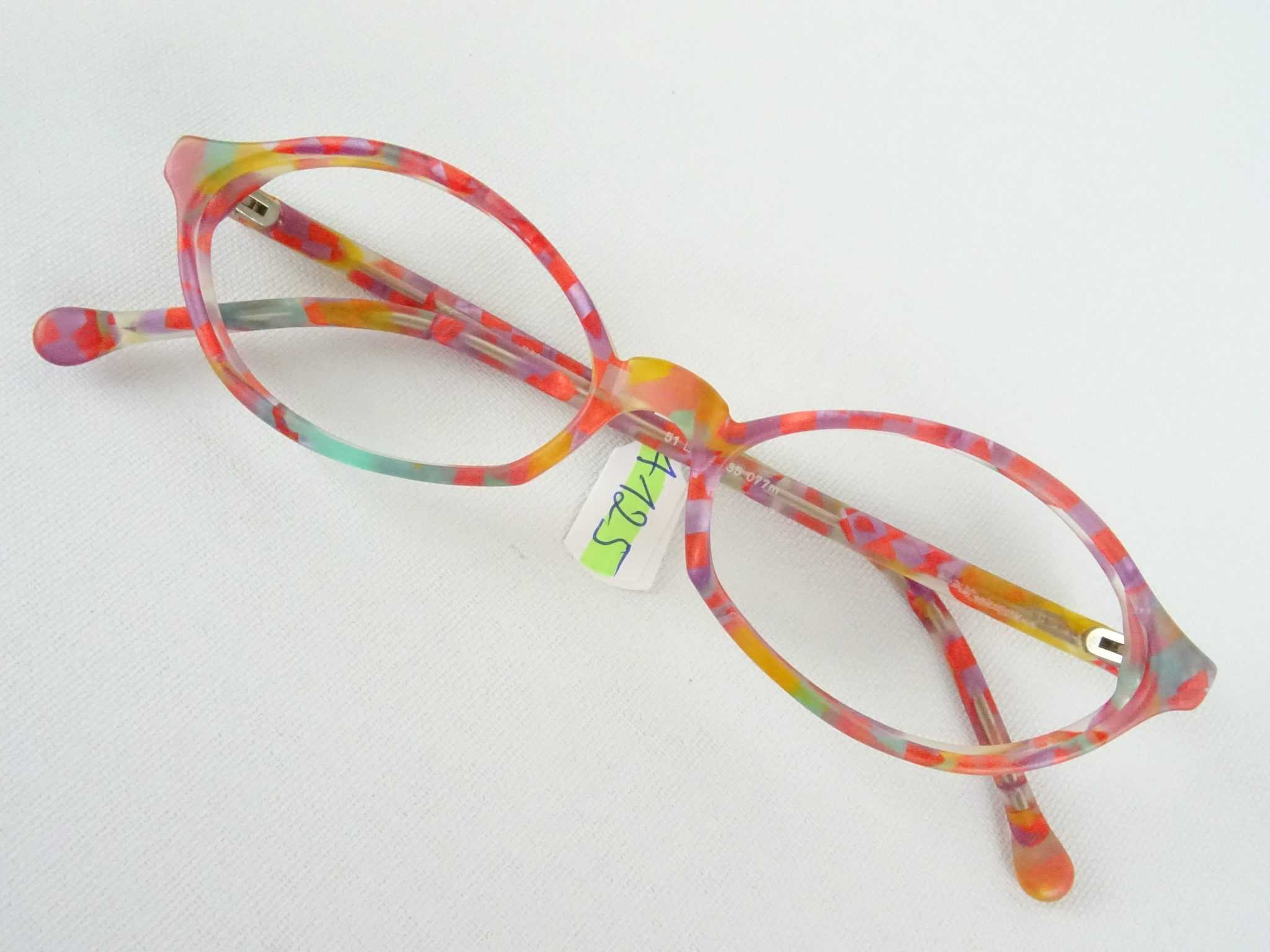 Flippige Damenbrille MEITZNER Miami mit kleiner ovaler/runder Glasform