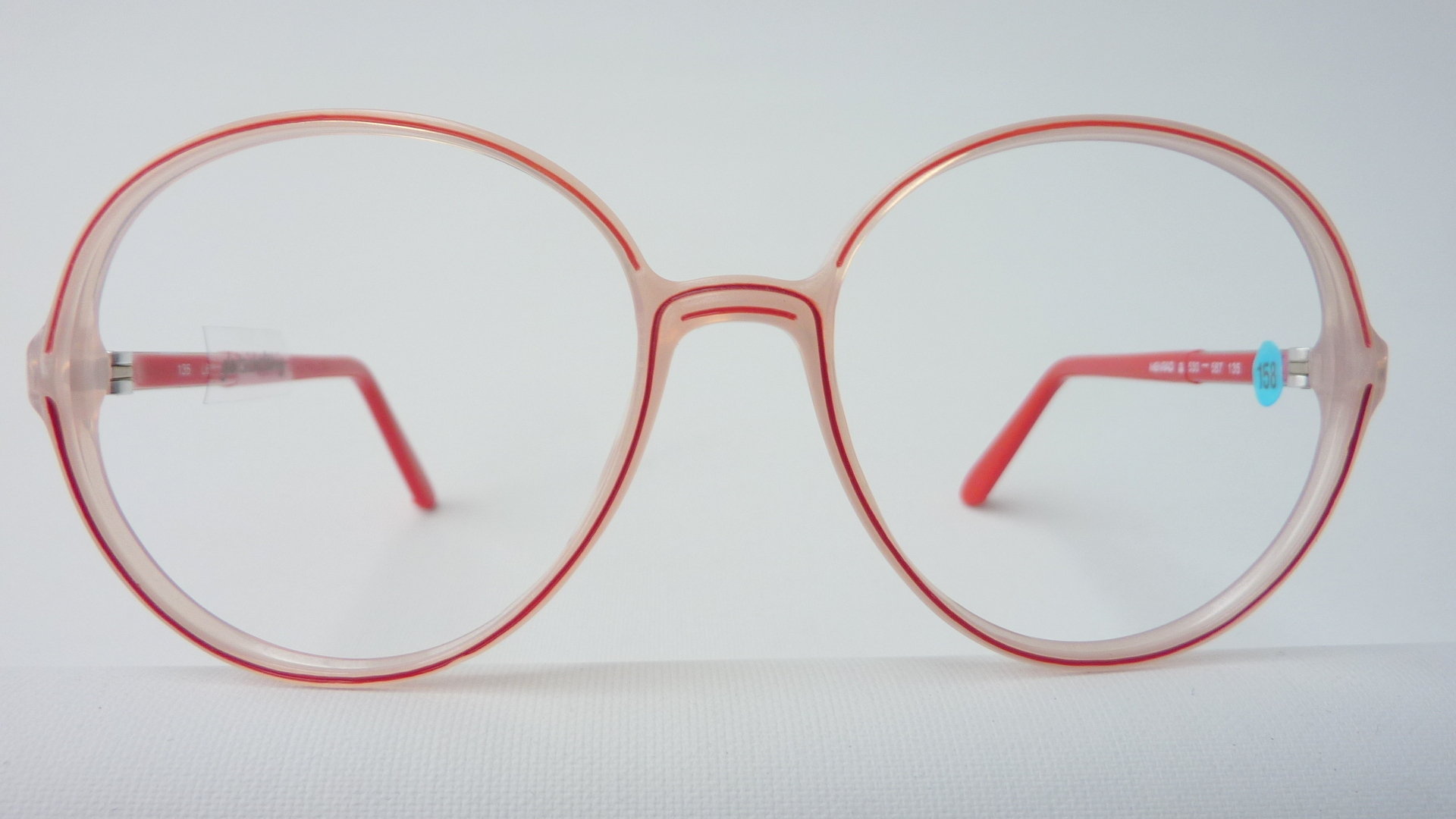 JRLLFD Damen Brillengestell - Übergroß Vintage Mit Leopardenmuster