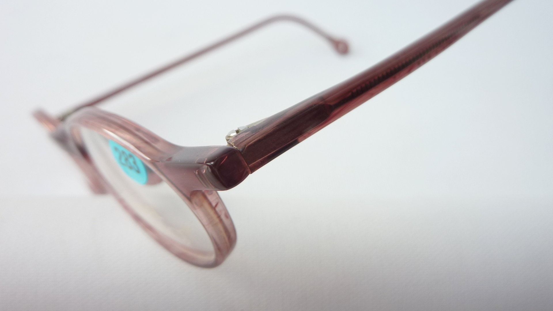 Pro Design Brillenfassung Unisexgestell oval rundlich aus leichtem Kunststoff mit Nasenstegen Gr