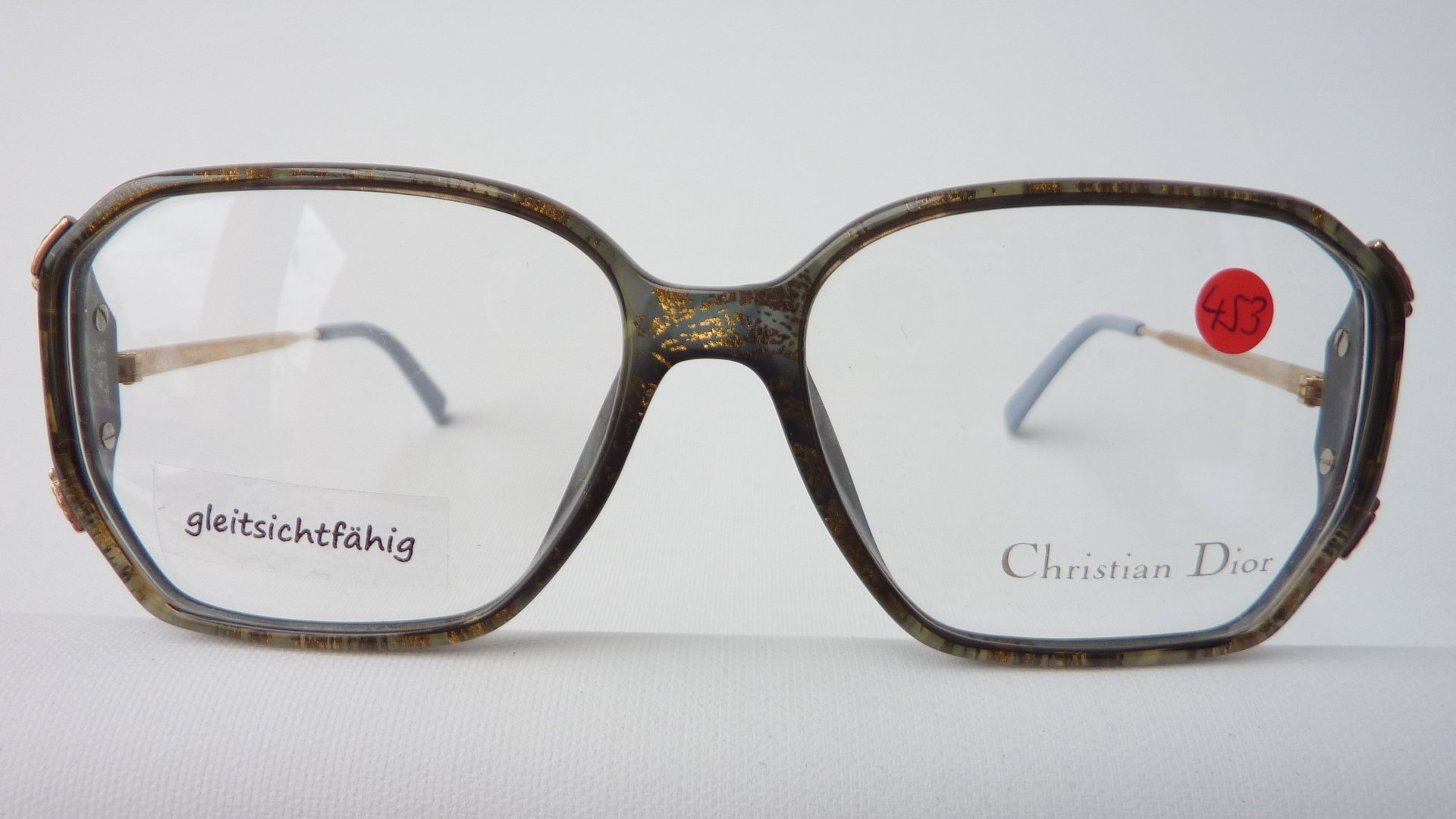 CHRISTIAN DIOR 2451 Brillengestell große Glasform leichtes Optylfassung Damen elegant hochwertig