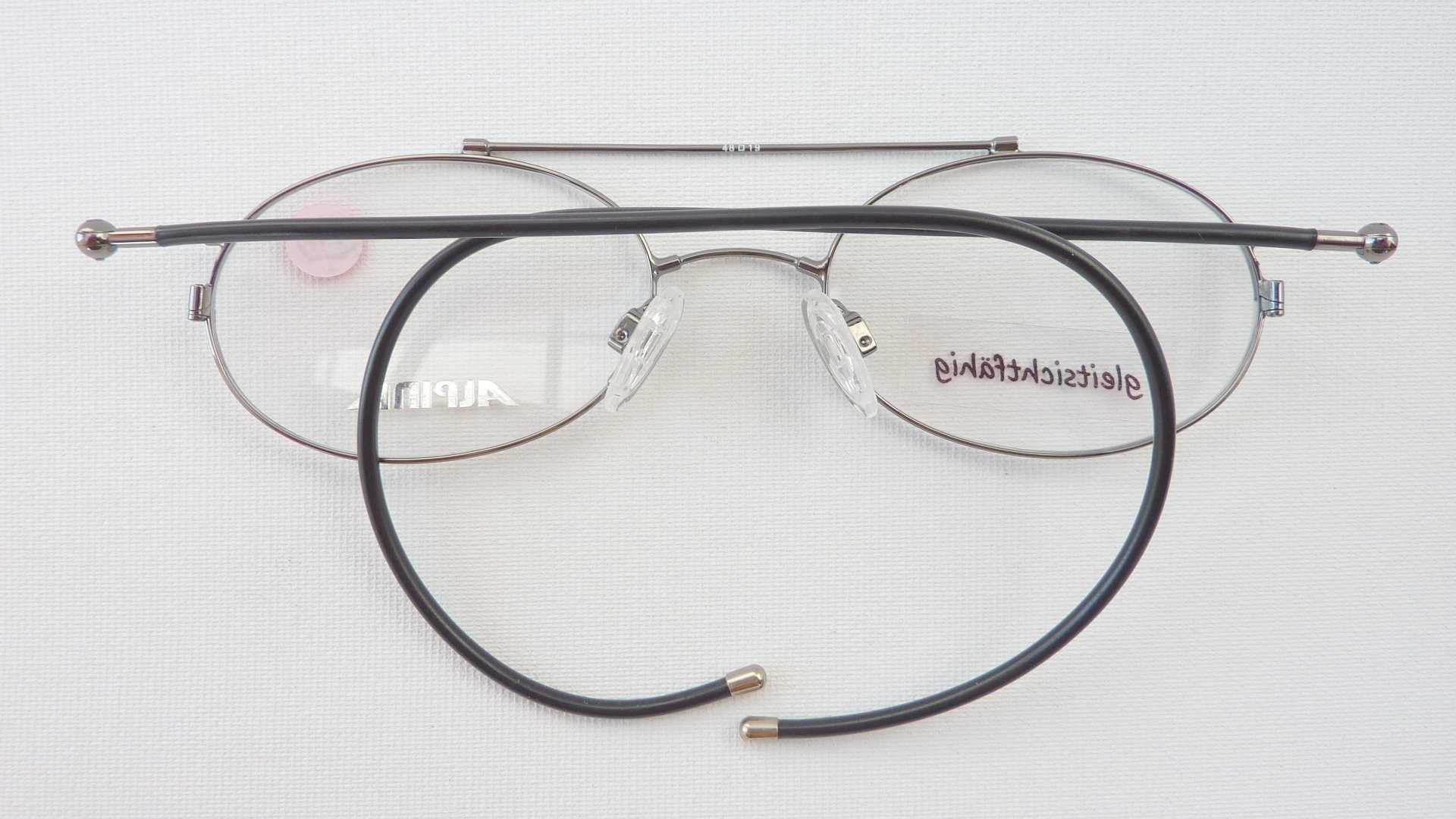 ALPINA Sportbrille leichte Brillenfassung Brillengestell für kleine Gesichter oval Doppelsteg ...