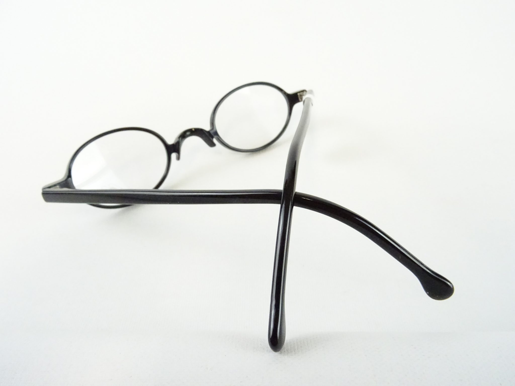 MEITZNER Lipari schwarze Professorbrille Oberlehrerbrille ausgefallenes