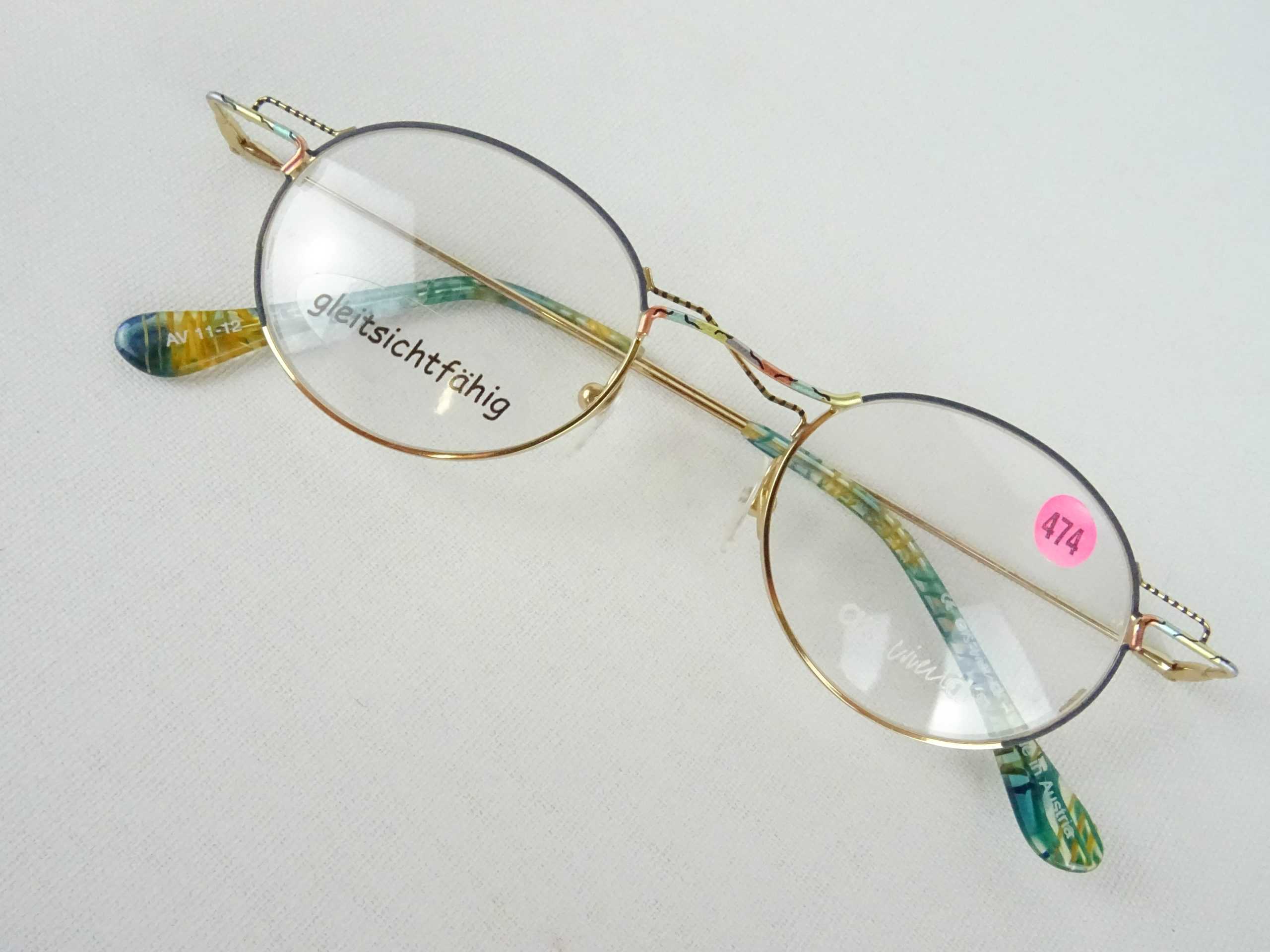 BKEKM Brillengestell Aus Titan - Kreativ, Unregelmäßiges Design, Leicht & Bequem