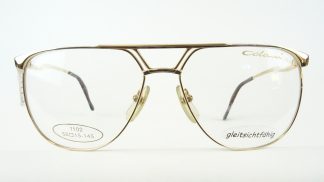 COLANI 1102 Herrenbrille Luxusbrillen Designerware ungetragen, seltene Brillengestelle große Pilotform mit hoch angesetzten Bügeln Gr. M