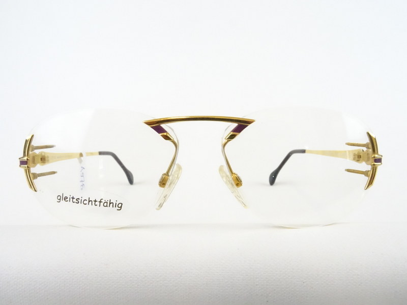 Brillen Cartier T-Eye Rimless Titanium Brille Randlos