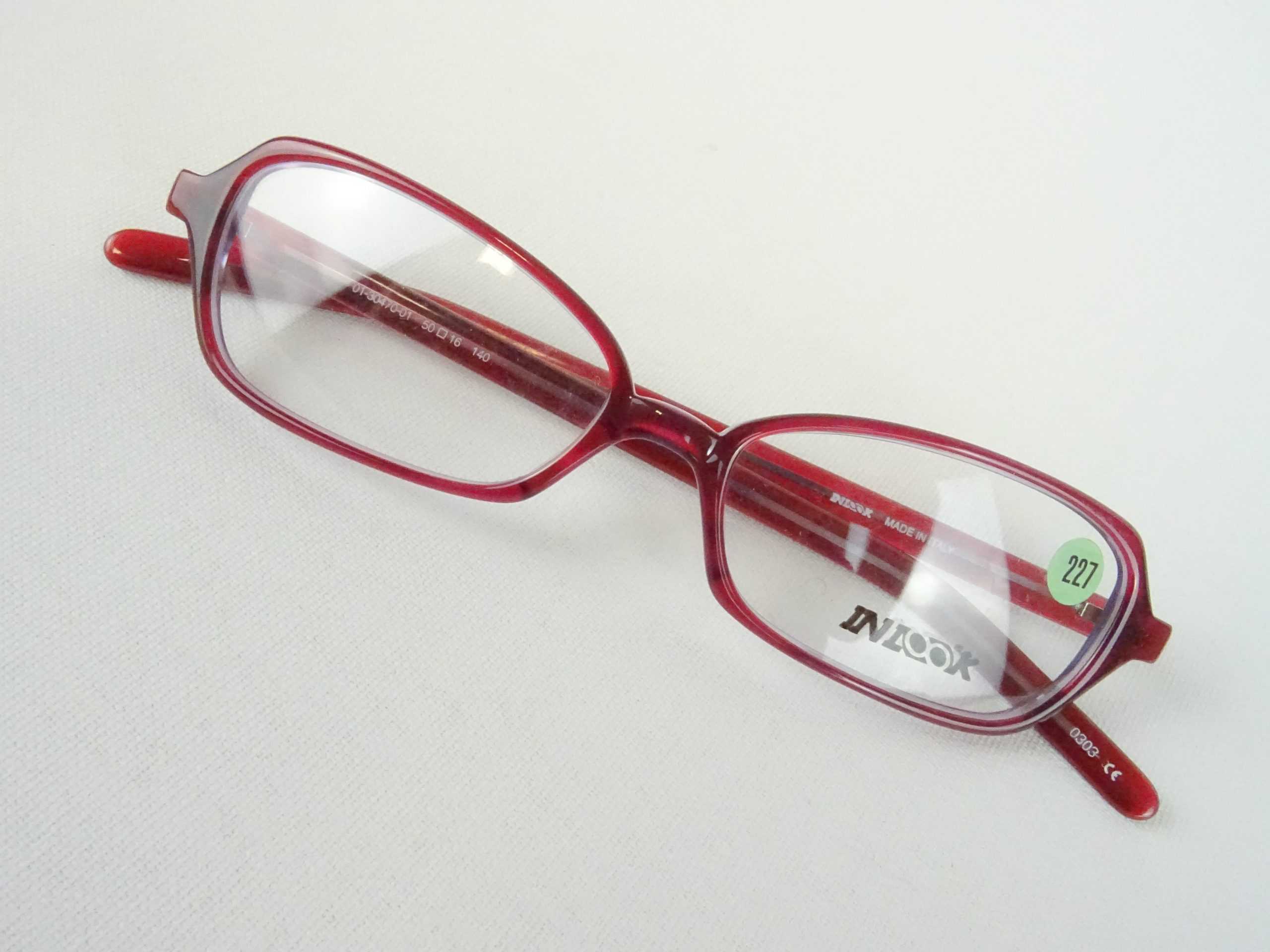 Brillengestell dunkelrot fÃ¼r Frauen Kunststoff Brillenfassung leicht preiswert schmale GlÃ¤ser 