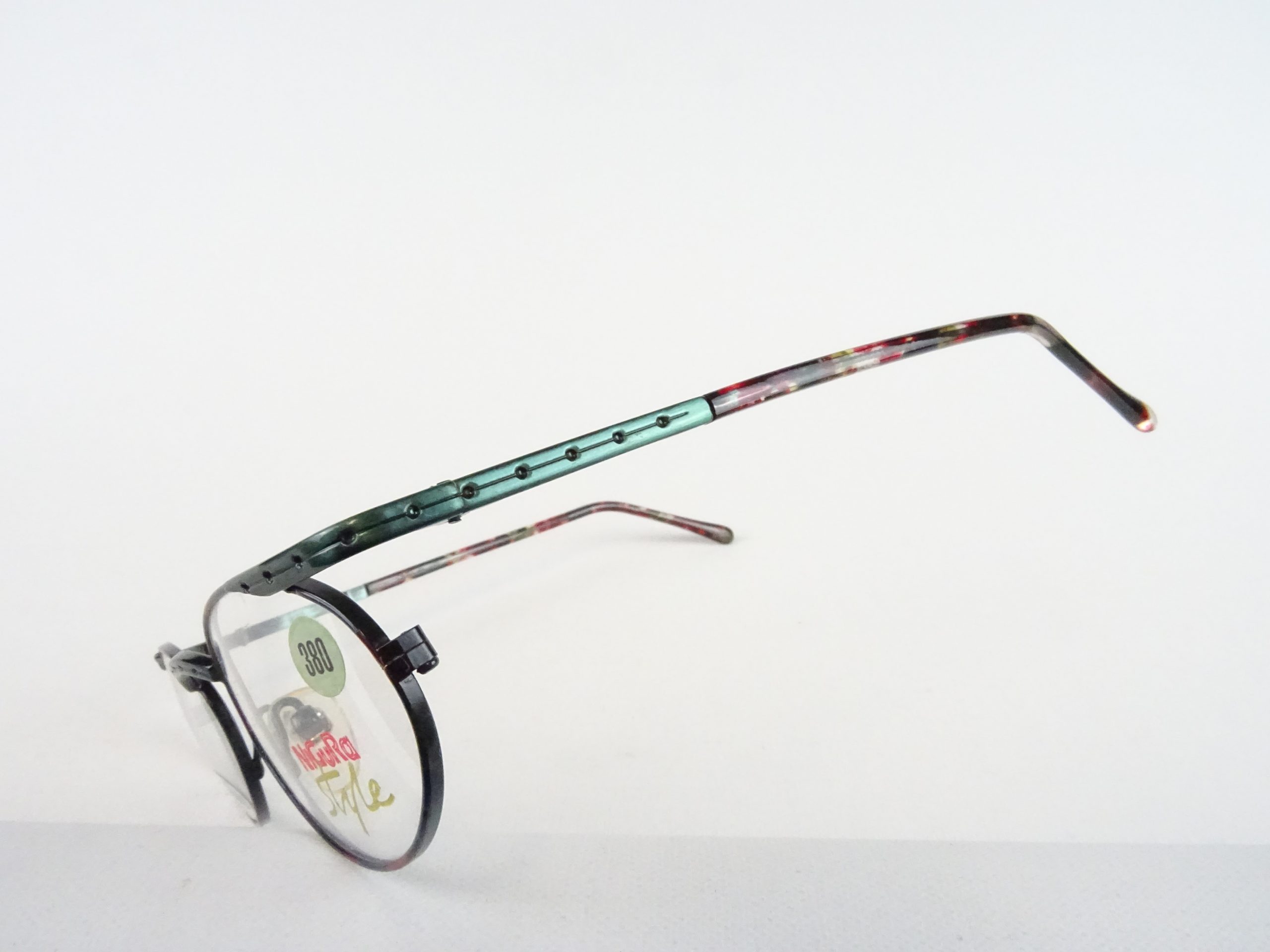 Lunettes Vintage Nigura N 1067 Argent Multicolore - Sans Monture, Neuf Sans étiquette